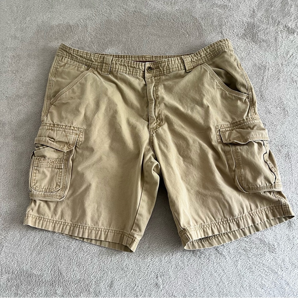 Guide Series Shorts Men's Size 42 Cargo‎ Pockets Outdoor Beige Cotton Gorpcore
